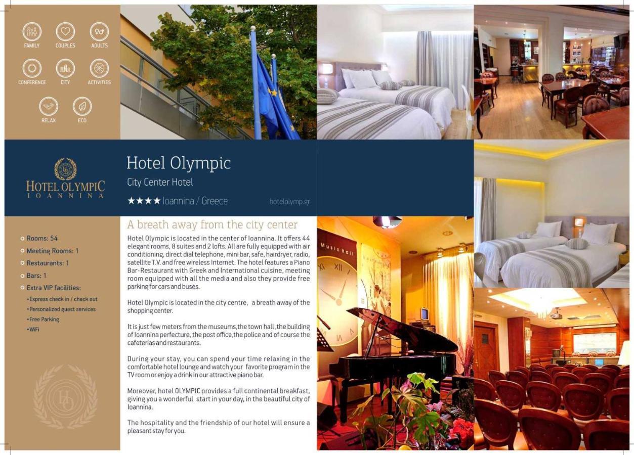 Hotel Olympic Янина Екстериор снимка